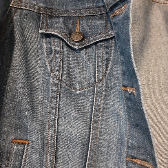 SOLD...Jean jacket - Picture 2 of 3